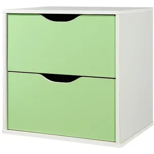 Bedroom <b>Storage</b> Furniture Organizer Chest Closet with 2 Drawers - Product Image 4