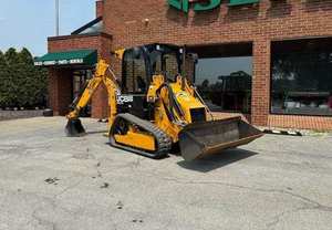 Chargeuse-pelleteuse sur roues 1CX d'occasion, homologuée EPA CE, avec vérin hydraulique Eaton, moteur, pompe, boîte de vitesses et PLC - En vente - Product Image 2