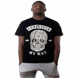 Camisetas estampadas de descarga para hombre de buena calidad, camisetas de manga corta para hombre, Impresión de descarga personalizada al por mayor de fábrica - Product Image 4