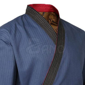 Ropa deportiva de alta calidad, uniforme de Taekwondo para hombres adultos, colores personalizados y logotipo 100% algodón, venta al por mayor - Product Image 5