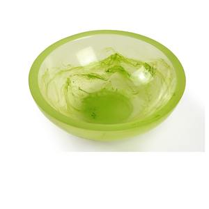 Bol en résine émaillée imperméable fait main - Design ange inspiré de la nature - Couleur et forme personnalisables - Décoration de bol à fruits ArtisanVibe - Product Image 4