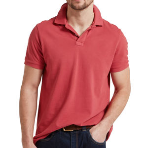 Último diseño, nuevo estilo de moda, ropa de hombre, polos de algodón de talla grande para hombre, ropa de calle de verano de manga corta, informal en blanco - Product Image 2