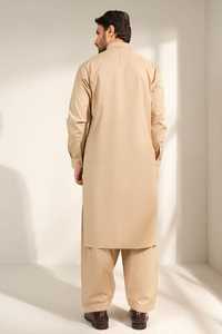 Long longueur régulière Kurta Salwar pantalon hommes grande taille respirant confort hommes Shalwar Kameez Shalwar Kurta Design pour hommes - Product Image 5