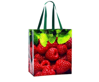 Fournisseur de sacs en PP tissé recyclé, imperméables, avec fermeture éclair, de haute qualité, pour le shopping et le transport de biens de consommation