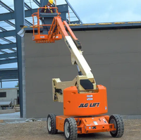 Plateforme élévatrice articulée JLG E450AJ à vente chaude, bras rotatif hydraulique électrique, plateforme élévatrice, moteur à engrenages, pompe, charge élevée