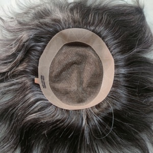 Taz cheveux du Bangladesh haute qualité Los Angeles modèle gris mélange vierge perruque de cheveux meilleure qualité Extension de cheveux toupet Piano Style - Product Image 3