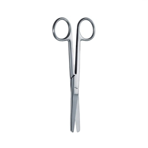 Ciseaux chirurgicaux manuels à bord arrondi en acier inoxydable de 16 cm pour bloc opératoire et soins infirmiers - Product Image 4