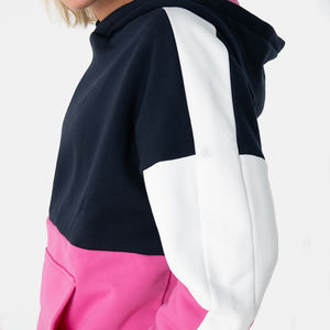 Sweat-shirt pour femmes avec logo personnalisé, production OEM, coton pour filles et femmes, sweat-shirts à coupe régulière, prix de gros bon marché, personnalisé - Product Image 3