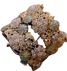 Ancient Egyptian Inspired Luxury Crystal Rhinestone <b>Bangles</b> <b>Set</b> Peace Design Royal Statement Cuff <b>Bangles</b> for Women's Wedding - Product Image 2