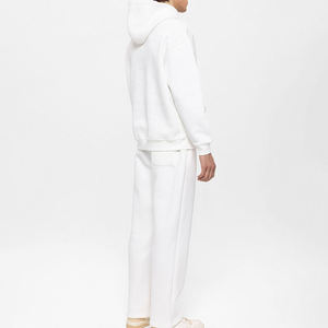 Streetwear pour hommes sweat à capuche décontracté pantalons de survêtement ensembles de survêtement hiver coton polaire survêtements sérigraphié pantalon cargo sweat à capuche imprimé - Product Image 4