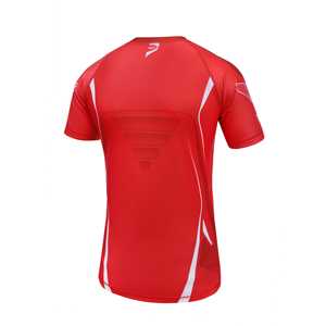 Green Hill 2023 Rash Guard Sublimé Rouge Compression Longue Protection UV Nylon MMA Sportswear Anti-UV - Product Image 3