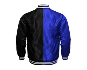 Dernière conception de veste en cuir avec broderie chenille, veste scolaire en laine, veste de baseball matelassée en coton avec fermeture éclair - Product Image 3