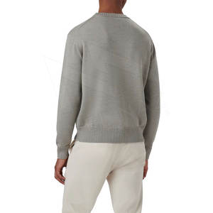 Chandail de créateur pour hommes de haute qualité à col rond et chaud pour l'hiver, personnalisé par l'usine, tricoté à la main et respirant - Product Image 3