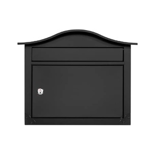 กล่องจดหมายติดผนังสไตล์อเมริกากลางกล่องพัสดุที่ทันสมัยสำหรับกลางแจ้งวัสดุโลหะ - Product Image 5