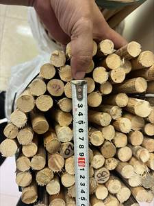 เสาหวายขัดเงาคุณภาพสูงสําหรับเฟอร์นิเจอร์ เสาหวายทุกขนาด เสาหวายแห้งสําหรับทําสวนและก่อสร้าง - Product Image 3