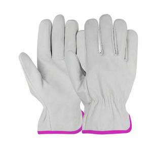 Guantes de Trabajo de Cuero de Grano de Búfalo de Alto Rendimiento, Guantes de Protección Industrial Resistentes al Calor para Jardinería - Product Image 3