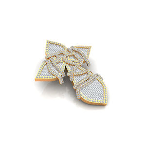 Joyería Personalizable para Cada Ocasión, Colgante de Cruz con Diamante Moissanita de Aspecto Lujoso, Cadena Incluida, para Hombre y Mujer - Product Image 1