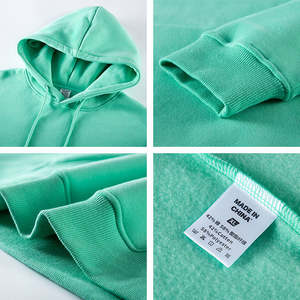 เสื้อฮู้ดผ้าซาตินสำหรับผู้ชายเสื้อฮู้ดแบบรูดซิปขึ้นมีฮู้ดพิมพ์ลายพัฟ3D ปากีสถาน - Product Image 2