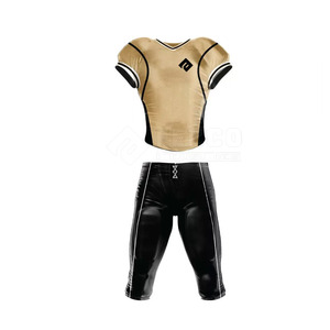Uniforme de football américain respirant imprimé à manches courtes, fabriqué au Pakistan, meilleur prix 2025, vente chaude, vêtements de sport - Product Image 1