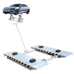 Harga pabrik 3500kg gunting angkat Mobil Portabel naik sedang hidrolik bergerak harga rendah - Product Image 4