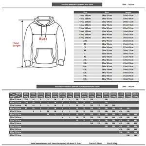 เสื้อกันหนาวมีฮู้ด XS ผ้าฝ้ายโพลีเอสเตอร์สีพื้นย้อมสีพิมพ์ลายแฟชั่น - Product Image 6