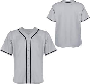 Camiseta de béisbol de alta calidad, camiseta de equipo elegante personalizada por sublimación, ropa deportiva de entrenamiento duradera transpirable para hombres y mujeres jóvenes - Product Image 1