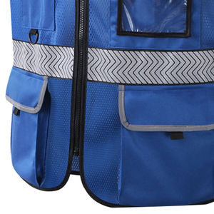 Chaleco de seguridad multifuncional de poliéster 100% de último diseño, reflectante y antiestático, a prueba de agua, a la venta, características antiestáticas - Product Image 5