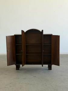 Luxury Solid Wood Durable <b>Wardrobe</b> Traditional <b>Antique</b> Design Bedroom Furniture with Hinged Doors - Product Image 2