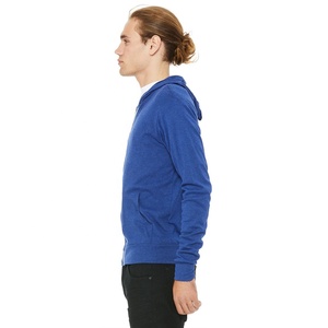 Wholesale Unisex High Quality Custom Embroidered Hoody Jacket Full Zipper Face <b>Zip</b> <b>up</b> Eco-Friendly Waterproof TEAL for - Product Image 6