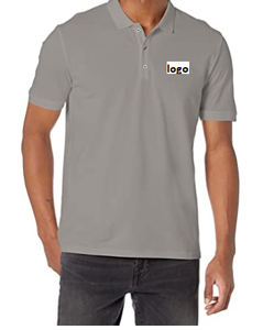 Camiseta de manga corta para hombre, Polo con Logo grande, 100% algodón, importado, con cierre a máquina - Product Image 4