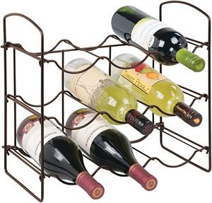 Estantes de soporte de vino de Metal hechos a mano de último diseño Estantes de botellas de varios niveles de nuevo diseño para fiesta Decorativo y elegante - Product Image 4