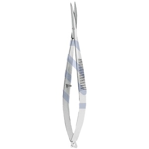 Ciseaux chirurgicales en acier inoxydable, de haute qualité, à bande chirurgicale, Point pointu, incurvé, Instruments chirurgicaux en acier inoxydable de 11cm - Product Image 1