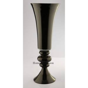 Look Attrayant Blanc Et Noir Double Ombré Haute Qualité Standard Moderne Creative Art Designer Luxe Trompette Vases De L'Inde - Product Image 5