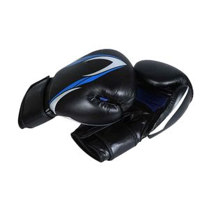 Gants de sparring professionnels en cuir véritable Gants de boxe d'entraînement coupe-vent à doigts entiers - Product Image 3