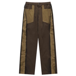 กางเกงยีนส์เดนิมทรงตรงสไตล์ฮิปฮอปคุณภาพสูงสำหรับผู้ชาย แห้งเร็ว เอวกลาง ลายเรียบ สำหรับฤดูร้อน - Product Image 1