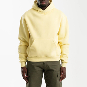 Migliore qualità di lusso Premium in bianco moda Outdoor Unisex <span class=keywords><strong>abbigliamento</strong></span> Oversize Pullover da <span class=keywords><strong>uomo</strong></span> felpa con cappuccio in cotone misto - Product Image 1