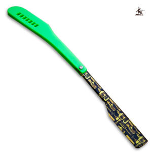 Maquinilla de afeitar recta de acero inoxidable de hoja única compatible con OEM personalizada para afeitado facial y corporal - Product Image 5