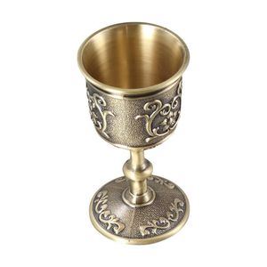 Elegantes copas de vino de metal pulido adecuadas para hoteles, resorts, cruceros de lujo y servicio de comedor profesional - Product Image 1