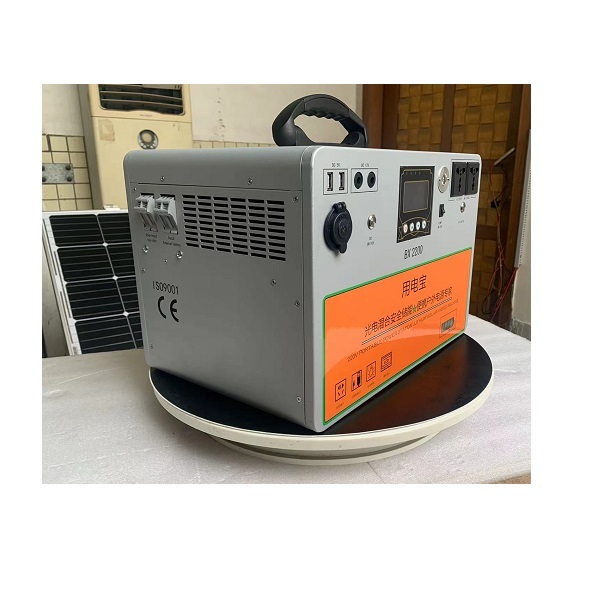 Hybrid Inverter + 1kw to 8kw Solar Power Generator Mini Home LED Lighting Kit with Rechargeable LED Bulbs MPPT Controller · image 4
