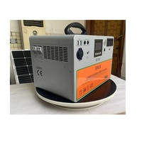 Onduleur Hybride + Kit d'Éclairage Solaire LED Mini Domicile 1kW à 8kW avec Ampoules LED Rechargeables et Contrôleur MPPT