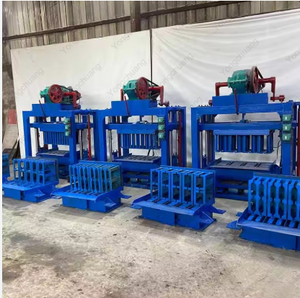 Machine à fabriquer des briques en béton à commande manuelle - Machine à fabriquer des blocs de ciment - Product Image 1