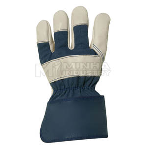 Guantes de mano de seguridad de poliéster al por mayor industriales para seguridad Guantes de trabajo de seguridad de mejor diseño - Product Image 2