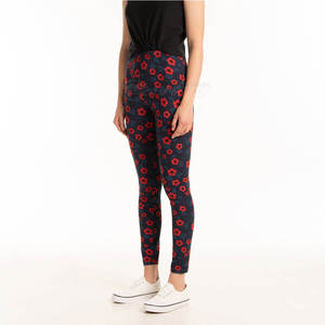 Meilleur design de leggings de fitness élastiques à taille haute pour femmes, pantalons de sport imprimés respirants, tricotés de haute qualité, nouveauté - Product Image 2