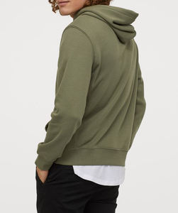 OEM personalizado de los hombres de peso pesado 450GSM/500GSM ecológico poliéster/algodón francés Terry Sudadera con capucha de invierno de gran tamaño con logotipo personalizado - Product Image 3