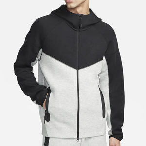 เสื้อมีฮู้ดแบบมีซิปสำหรับผู้ชายเสื้อฮู้ดโอเวอร์ไซส์ดีไซน์ใหม่ดีไซน์ตามสั่งดีไซน์ใหม่2025 - Product Image 1