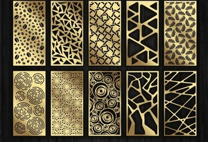 แผงฉากหลังตัดด้วยเลเซอร์ขายส่งสำหรับตกแต่ง แผงตกแต่งตัดด้วยเลเซอร์สำหรับเวทีงานแต่งงาน ฉากหลังเวทีงานแต่งงานตัดด้วยเลเซอร์ สหรัฐอเมริกา - Product Image 2