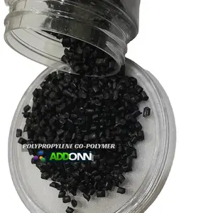 PP гранулы PPCP пластмассы сырье полипропилен CO-POLYMER сырье PPPC черный состав