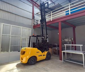 Yellow 25D Electric Forklift Counterbalance Lift Truck Warehouse <b>Material</b> <b>Handling</b> Forklift - Product Image 2