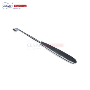 Craniomaxillofacial Surgery Manual Instrument 11mm Stainless Steel Swallowtail Raspatory Periosteal <b>Elevator</b> for Ramus Basis - Product Image 5