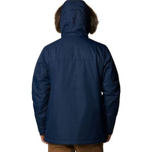 Parka CON CAPUCHA DE Color personalizada de alta calidad a precio bajo 2025 para hombre, ropa de calle de invierno, logotipo frontal - Product Image 2
